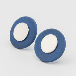 Button earring