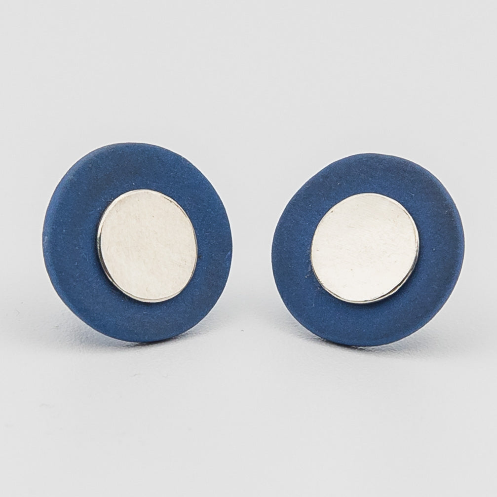 Button earring