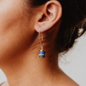 Cylinder earrings